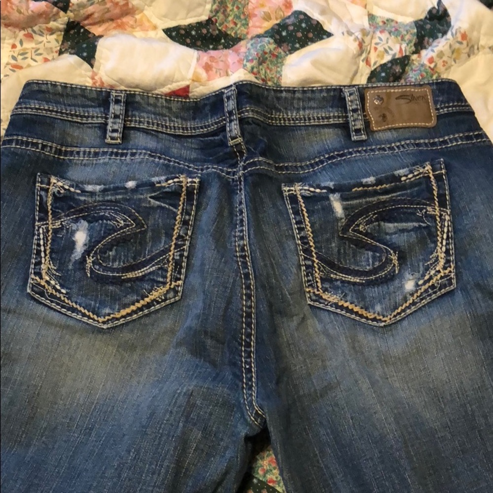 Silver Suki capris